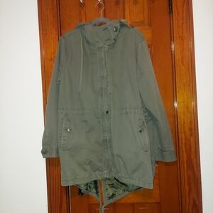 Faded Glory Dark Green Outerwear
